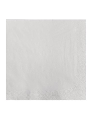 Serviettes papier blanches Fasana 400mm - Lot 1000