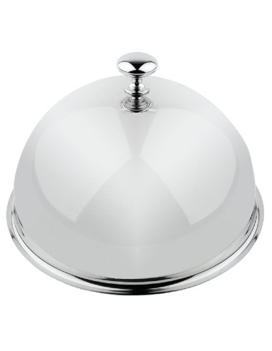 Cloche couvre-assiette APS en inox - 295 mm