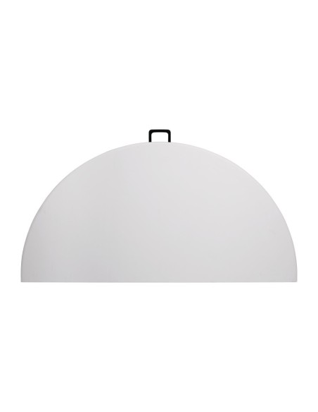 Table ronde pliable Bolero blanche 1530mm - Qualité professionnelle