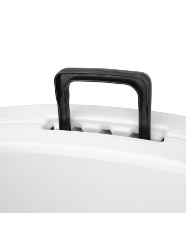 Table ronde pliable Bolero blanche 1530mm - Qualité professionnelle