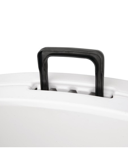 Table ronde pliable Bolero blanche 1530mm - Qualité professionnelle