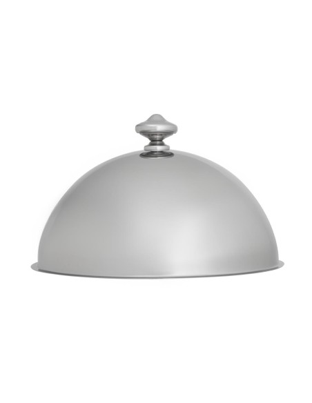 Cloche couvre-assiette APS en inox - 295 mm