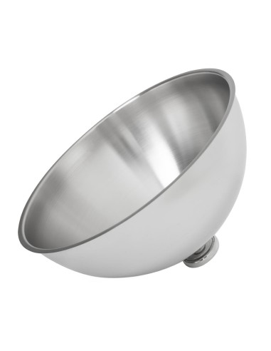Cloche couvre-assiette APS en inox - 295 mm