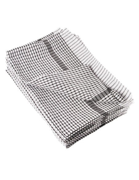 Torchons Vogue Wonderdry noirs - Lot de 10