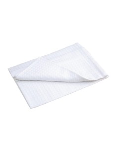 Torchons blancs nid d'abeille Vogue - Lot de 10 2