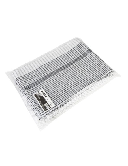 Torchons Vogue Wonderdry noirs - Lot de 10