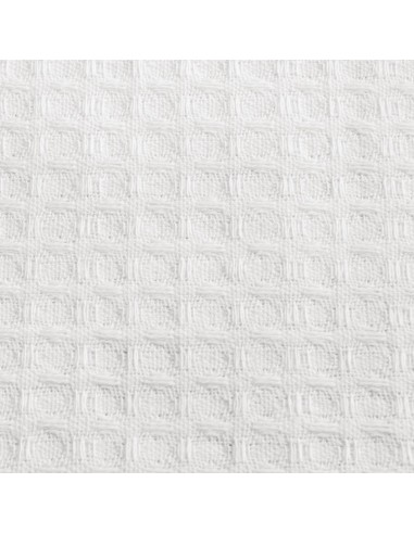 Torchons blancs nid d'abeille Vogue - Lot de 10