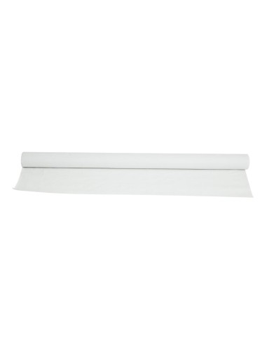 Rouleau de nappe en papier Fasana 1,2 x 50 m - Blanc
