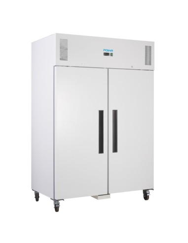 Armoire réfrigérée positive GN double porte blanche Polar 1200L