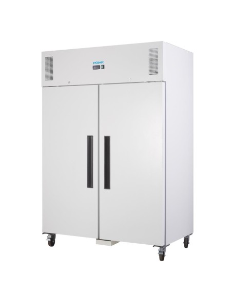 Armoire réfrigérée positive GN double porte blanche Polar 1200L