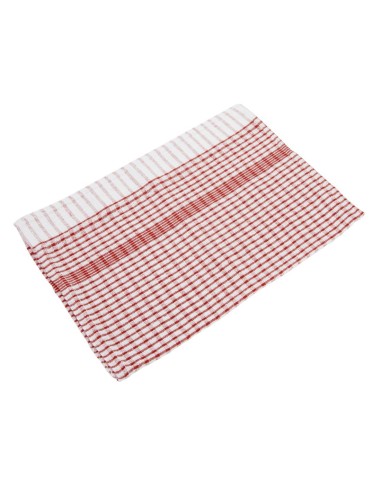 Torchons Vogue Wonderdry rouges - Lot de 10