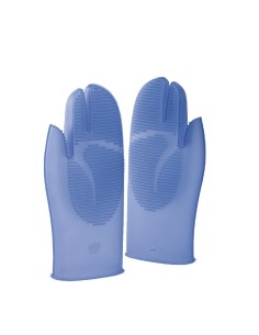 Gant à four en silicone Pavoni - Bleu 2