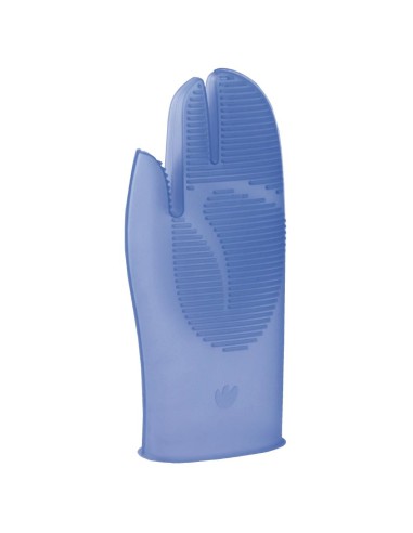 Gant à four en silicone Pavoni - Bleu