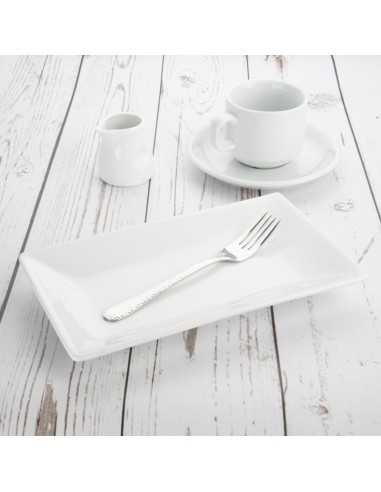 Plat rectangulaire de service 250x150 mm Olympia - lot de 4