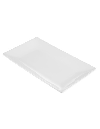 Plat rectangulaire de service Olympia 310x180 mm - Lot de 2