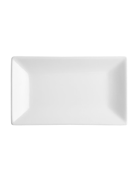 Plat rectangulaire de service 250x150 mm Olympia - lot de 4