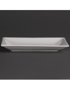 Plat rectangulaire de service 200x130 mm Olympia - lot de 6 2