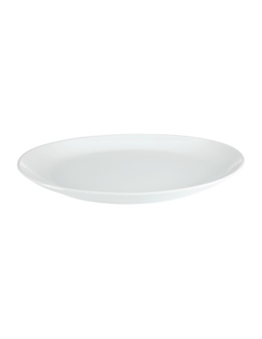 Assiette Creuse Ovale Olympia 500x290 mm - Blanc