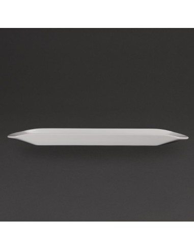 Plat Gondola 560 x 150mm Olympia - Plateau buffet blanc