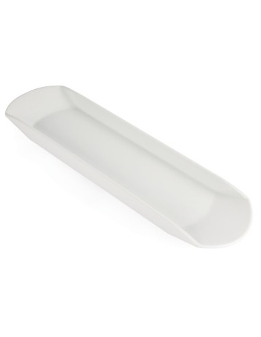 Plat Gondola 560 x 150mm Olympia - Plateau buffet blanc