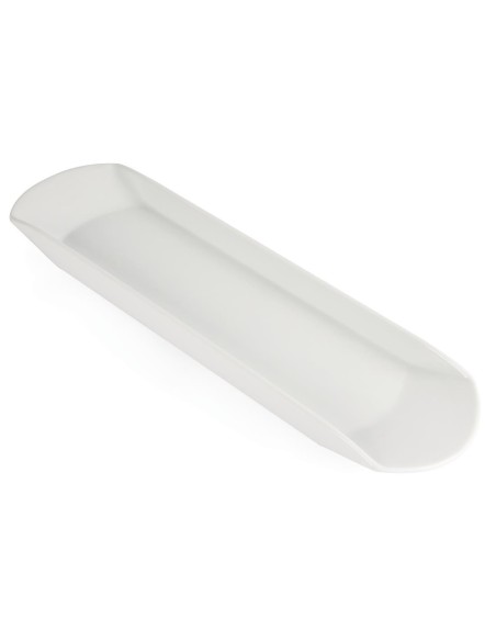Plat Gondola 560 x 150mm Olympia - Plateau buffet blanc