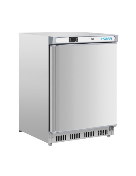 Dessous de comptoir négatif inox Polar 140L - Congélateur professionnel