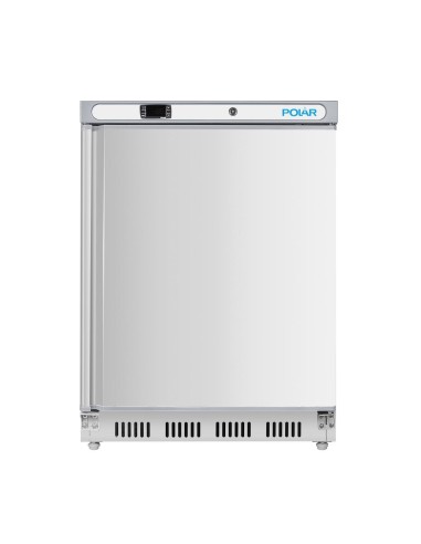 Dessous de comptoir négatif inox Polar 140L - Congélateur professionnel