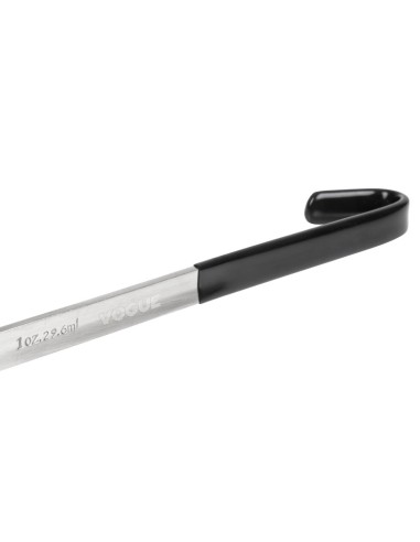 Louche Vogue manche noir 29 ml - Acier inoxydable