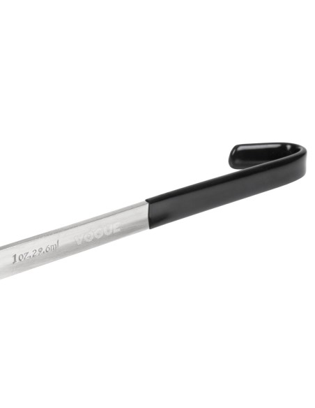 Louche Vogue manche noir 29 ml - Acier inoxydable