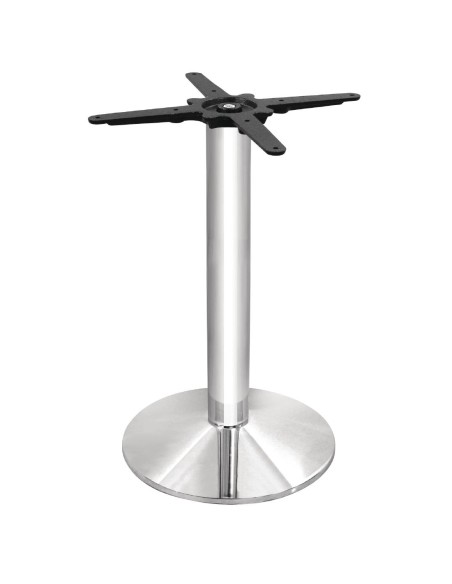 Pied de table rond chromé Bolero - 720 mm x 430 mm