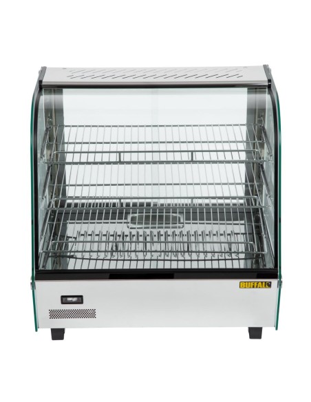 Vitrine chauffante Buffalo 120L - comptoir professionnel