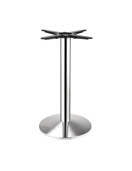 Pied de table rond chromé Bolero - 720 mm x 430 mm