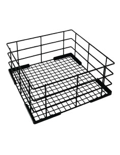 Casier de lavage haut pour verres Vogue 180x500mm - Noir