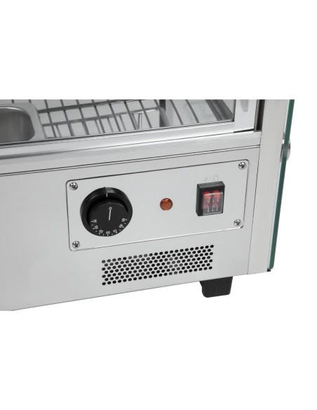 Vitrine chauffante Buffalo 120L - comptoir professionnel