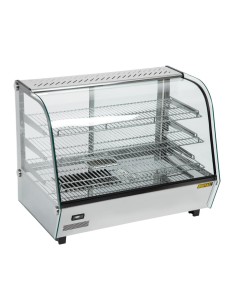 Vitrine chauffante Buffalo 160L - Présentoir comptoir