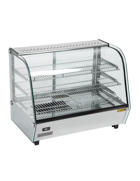 Vitrine chauffante Buffalo 160L - Présentoir comptoir