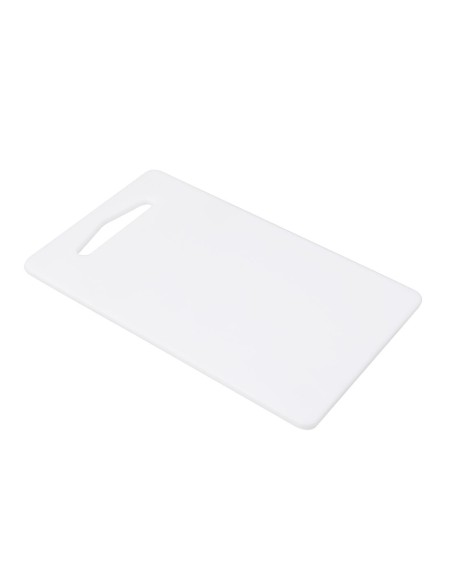 Planche à découper Hygiplas 6mm blanc - compacte et hygiénique