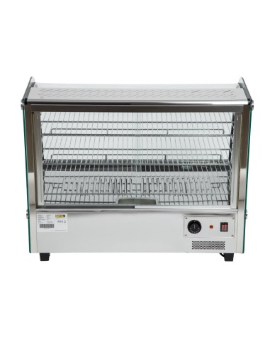 Vitrine chauffante Buffalo 160L - Présentoir comptoir
