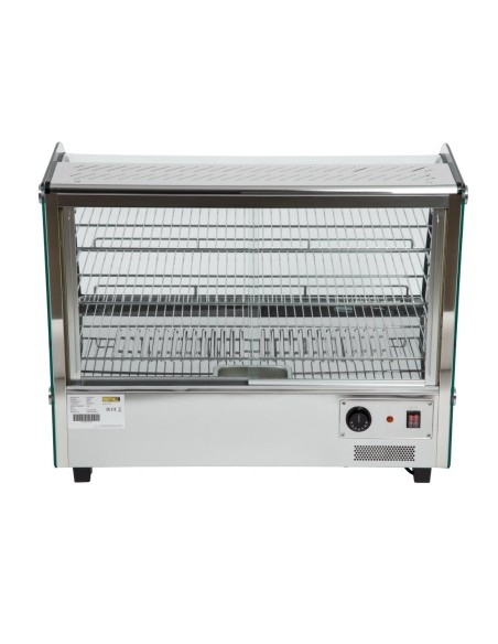 Vitrine chauffante Buffalo 160L - Présentoir comptoir