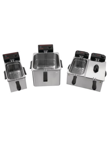 Friteuse de comptoir simple Caterlite 8L - 3kW