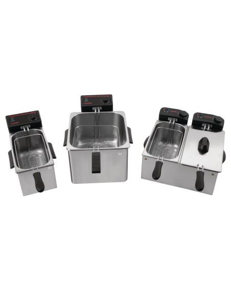 Friteuse de comptoir simple Caterlite 8L - 3kW