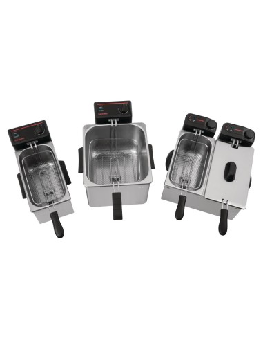 Friteuse de comptoir simple Caterlite 8L - 3kW