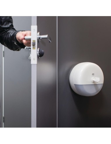 Distributeur papier toilette Tork SmartOne - blanc, 1 rouleau