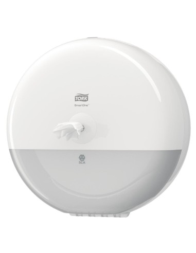 Distributeur papier toilette Tork SmartOne - blanc, 1 rouleau