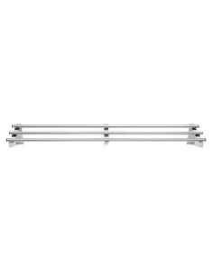 Etagère murale tubulaire Vogue inox 1500 mm - 95 kg