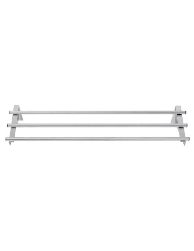 Etagère murale Vogue inox 1200 mm - 75 kg