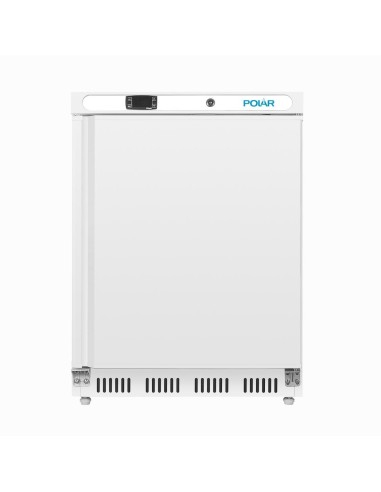 Dessous de comptoir négatif blanc Polar Série C 140L