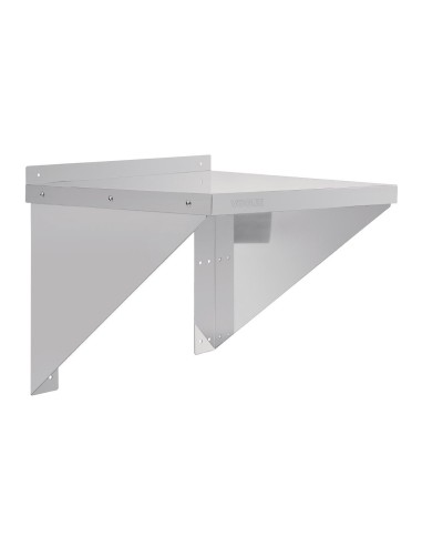 Etagère inox pour micro-ondes Vogue 560x460 mm