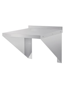 Etagère inox pour micro-ondes Vogue 560x460 mm 2