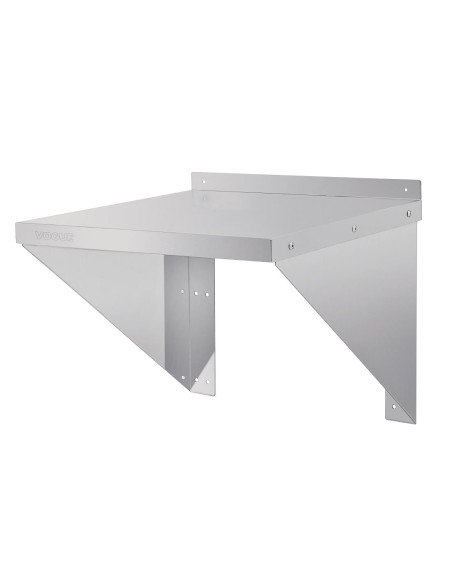 Etagère inox pour micro-ondes Vogue 560x460 mm
